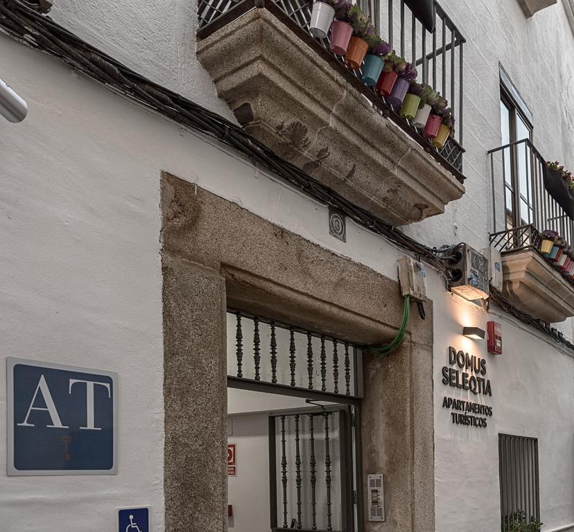 Apartamentos Turisticos Domus Seleqtia Plaza Mayor Caces 外观 照片